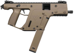 Kriss USA KV90PFD20 Vector SDP Gen2 9mm Luger 40+1 5.50" Black Nitride Threaded Barrel, Flat Dark Earth Picatinny Rail Receiver, FDE Polymer Grip, Glock Magazine Compatible