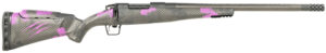 Fierce Firearms ROGM65CM20BP Mini Rogue  6.5 Creedmoor 4+1 20" Hand Lapped/Match Grade Barrel, Black Cerakote Steel Receiver, Purple Camo Mini Rogue w/Adj Comb & Picatinny Rail Carbon Fiber Stock