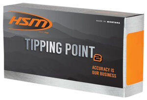 HSM Tipping Point 2 Super Shock Tip 6.5x55 Swedish 140 gr Hornady SST 20 Per Box/ 25 Case
