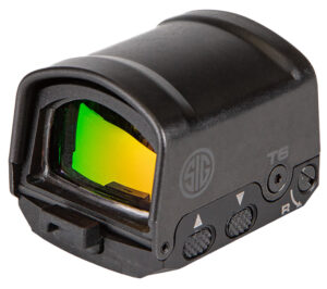 Sig Sauer Electro-Optics SOR21301 Romeo2  Black Anodized 1x30mm 3 MOA Red Dot Reticle Fits Sig Sauer Pistols (PRO RX Footprint), Features Large Shroud