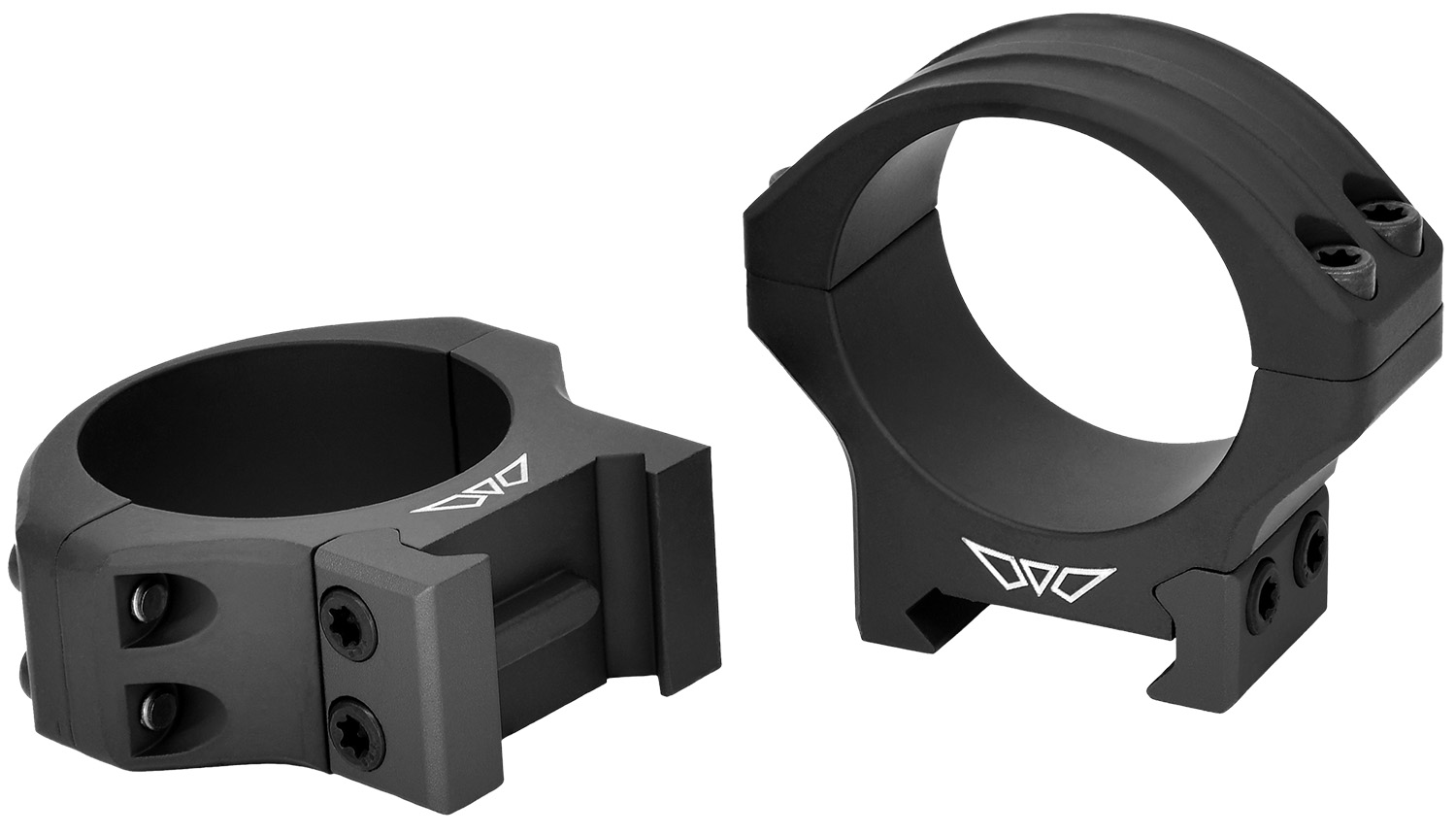 Warne 8520M HyperLite Matte Black MagnaFusion Alloy 34mm Tube Low Maxima/Weaver/Picatinny