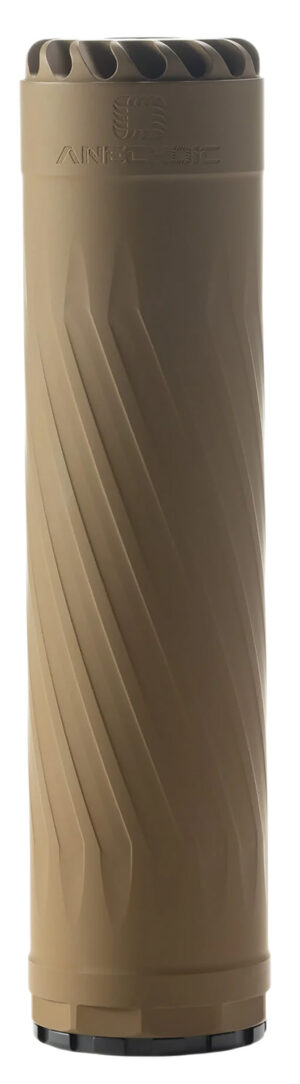 Anechoic X35FDE Anechox 35  35Cal/338Lapua Flat Dark Earth Stainless Steel/Titanium 1 3/8"x24 w/ 1/2"x28 DTA