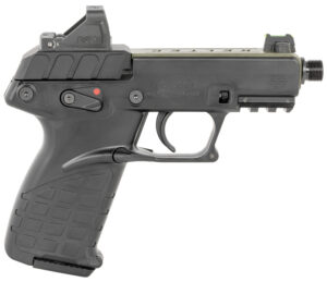 Kel-Tec P17GRNBLKOPTIC P17 22 LR 16+1 3.80" w/Optic & Holster Green/Black