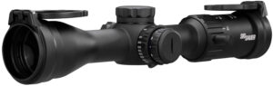 Sig Sauer Electro-Optics SOW42003 Whiskey4  Black 2.50-10x42mm, 30mm Tube Quadplex Reticle