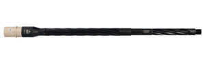 Faxon Firearms 10B810R20SHQ5RNP3  Match 308 Win 20" Spiral Fluted Black Salt Bath Nitride 416-R Stainless Barrel