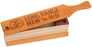 Knight & Hale KHT0207 HD Long Range Hen Box Call Turkey Sounds Cherry/Walnut
