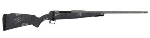 Fierce Firearms TWROG7PRC20GP Twisted Rogue 7mm PRC 20" Tungsten Cerakote Steel Threaded Barrel, Drilled & Tapped Steel Receiver, LR Negative Comb Phantom Camo Carbon Fiber Stock