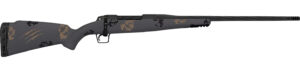 Fierce Firearms TWTROG7PRC24BS Twisted Rogue 7mm PRC 24" Armour Lube Black Steel Threaded Barrel, Drilled & Tapped Steel Receiver, LR Negative Comb Sonora Ambush Camo Carbon Fiber Stock