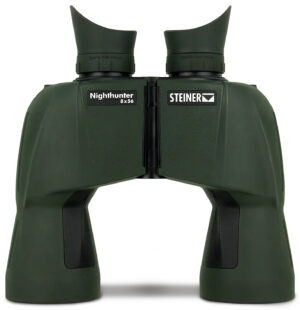 Steiner 2070 Nighthunter 8x56mm BaK-4 Porro Prism, Auto Focus, Matte Green Makrolon w/Rubber Armor