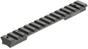Leupold 185264 BackCountry Cross-Slot Base Black Aluminum Short Action 20 MOA