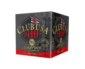 Nobel/Eurosports LLC ANS4129 Club USA 410Gauge 2.50" 1/2oz 9Shot 25 Per Box/10 Case
