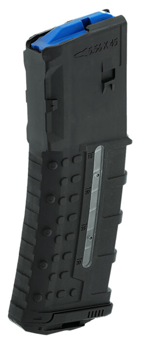 Leapers RBTAM30   30rd Windowed 223 Rem Fits AR-15 Black Polymer/Steel