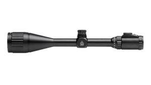 Leapers SCPU6245AOIEW True Hunter  Matte Black 6-24x50mm AO, 1" Tube Illuminated Mil-Dot Multi-Color Reticle