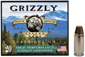 Grizzly Ammo GC9M+P29mm+P Luger 147gr Full Metal Jacket Flat Point 20 Per Box/10 Case