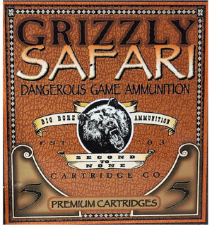 Grizzly Ammo GC45RG5   450Rigby 500gr Solid Brass 5 Per Box/10 Case