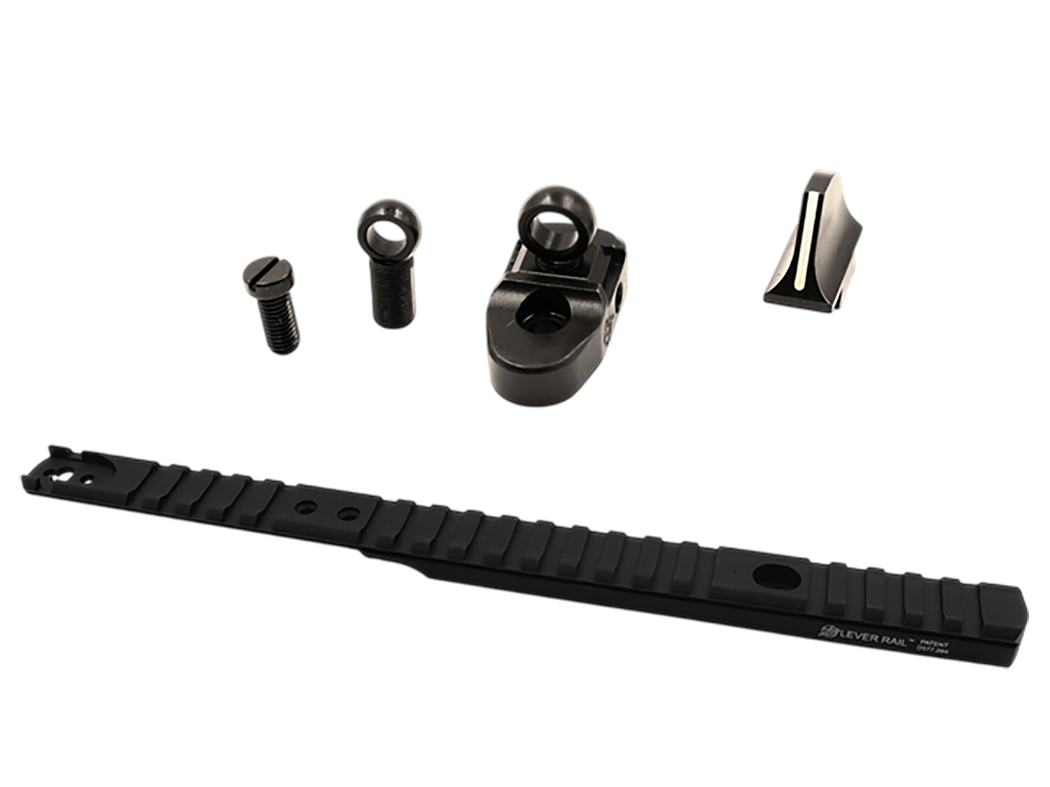 XS Sights HN10015 Henry Optic Mounts & Ghost Ring Sight Sets Black Anodized Aluminum/Steel Fits Henry 45-70 Lever Action