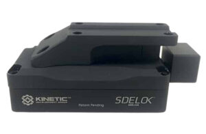 Kinetic Development Group SID5-220 Sidelock Trijicon MRO Mount Black Aluminum Compatible w/ Trijicon MRO/Trijicon MRO Patrol/Burris RT-1X