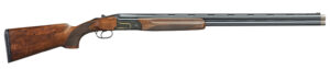 F.A.I.R. FRCRRAV2030 Carrera V 20 Gauge Break Open 3" 2rd 30" Black Over/Under Vent Rib Barrel, Black w/Gold Inlay Receiver, Walnut w/Adj Comb Stock, TechniChoke XP70 Choke System