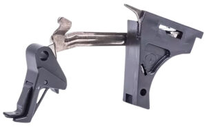 CMC Triggers 71701 Drop-In Black Flat Trigger Compatible w/Glock 17/19/26/34 Gen4