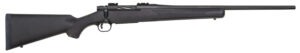 Mossberg 27909 Patriot  Full Size 6.5 Creedmoor 5+1 22" Matte Blued Fluted Barrel, Matte Blued Stainless Steel Receiver Drilled & Tapped, Black Fixed Synthetic Stock, Right Hand