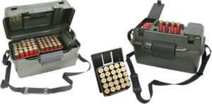 MTM Case-Gard SH1001209 Shotgun Hunter Case  12 Gauge Wild Camo Polypropylene 100rd