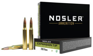 Nosler 40511 E-Tip 280Rem 140gr E Tip Lead Free 20 Per Box/10 Case