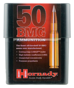 Hornady 8270 Match 50BMG 750gr Hornady A Max 10 Per Box/10 Case