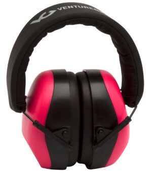 Pyramex VGPM8010PC Venture Gear V80 Muff Foam 26 dB 32 dB Over the Head Orange Pink/Black Adult 1 Pair