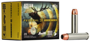 Federal P460SA Premium  460S&W Mag 300gr Swift A Frame 20 Per Box/10 Case
