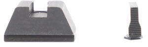 AmeriGlo GL429 Optic Compatible Sight Set for Glock XL Tall Serrated Front Sight-Black Rear Sight