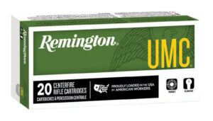 Remington Ammunition 23701 UMC  303British 174gr Full Metal Jacket 20 Per Box/10 Case