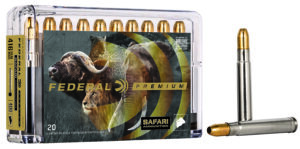 Federal P416RT2 Premium Safari Cape-Shok 416RemMag 400gr Trophy Bonded Sledgehammer Solid 20 Per Box/10 Case
