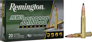Remington Ammunition 29316 Premier Scirocco Bonded 7mmRemMag 150gr Swift Scirocco Bonded 20 Per Box/10 Case