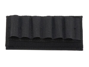 GrovTec US Inc GTAC87 Belt Slide Nylon w/Elastic Loops 6rd Shotgun Belt Slide Mount 2.25"