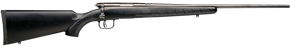 Savage Arms 96901 B.MAG Full Size 17 WSM 8+1 22" Matte Black Carbon Steel Barrel, Matte Black Drilled & Tapped Carbon Steel Receiver, Matte Black Fixed Synthetic Stock, Right Hand