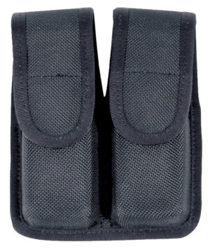 Blackhawk 44A000BK Double Mag Pouch  Black Cordura Compatible w/Single Stack/9mm/40/45