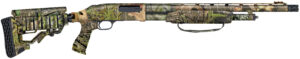Mossberg 53265 500 Tactical 12 Gauge 5+1 3" 20" Vent Rib Barrel, Dual Extractors, Overall Mossy Oak Obsession, Synthetic 6 Position Stock w/Shell Holder, Includes X-Factor Ported Choke