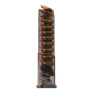 ETS MAG GLOCK 43X 9MM 19RD CARBON SMOKE