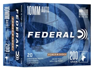 FED POWER-SHOK 10MM 200GR JHP 20/10