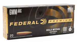 FED GOLD MEDAL 6MM ARC 108GR BERGER 20/10