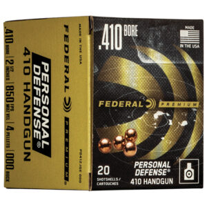 FED PERSONAL DEFENSE 410GA 2.5 4P #000 20/10