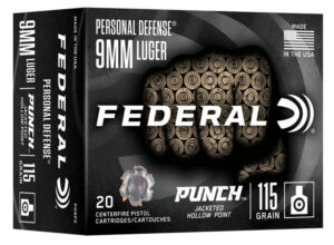 FED PUNCH 9MM 115GR JHP 20/10