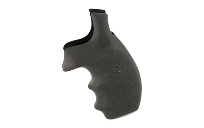 HOGUE GRIP S&W K/L RND BUTT BNTM BLK - Image 2