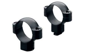 LEUP STD 1" RINGS HIGH MATTE
