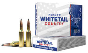 NOS WHITETAIL COUNTRY 6.5CREED 140GR SP 20/10