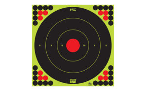 PRO-SHOT TARGET 17" GRN BULLSEYE 5PK