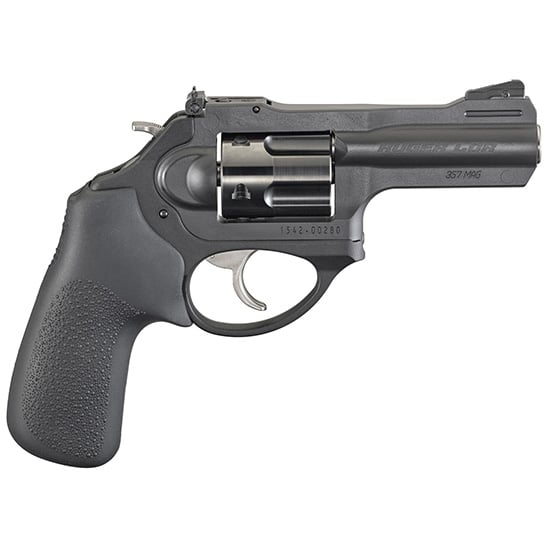 RUG LCRX 357MAG 3 FULL LUG AS HOGUE TAMER GRIP