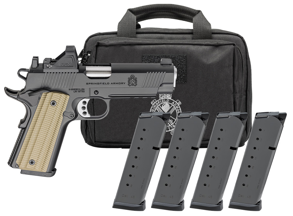 SPR 1911 OPERATOR AOS 9MM 4.25 BLK 9RD PAC