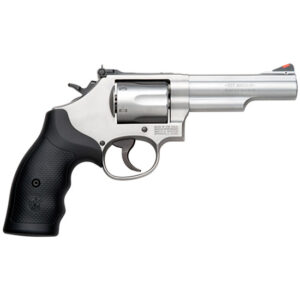 SW 66 357MAG 4.25 SS AS BLK SYN GRIP 6RD