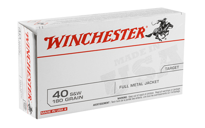 WIN USA 40SW 180GR FMJ 50/500 - Image 2